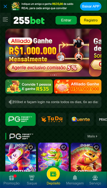 255BET – Apostas Rápidas, Bônus Diários e Pix Imediato